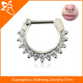 2016 newest nose rings nose piercing jewellery body jewelry with zircone